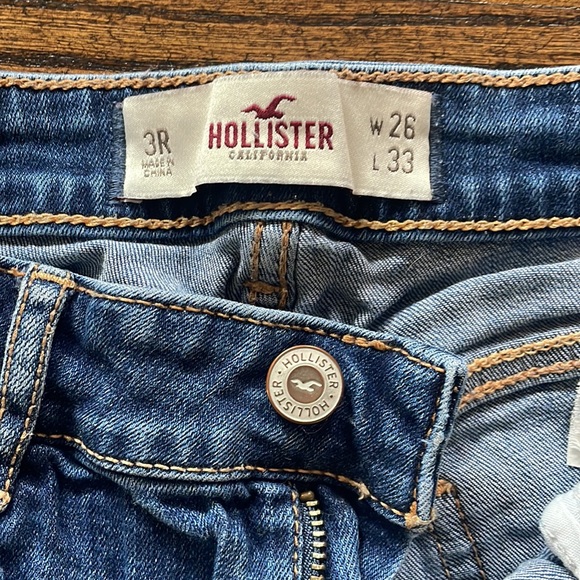 Hollister flare jeans Size 3 R , 26w 33L - Picture 4 of 4
